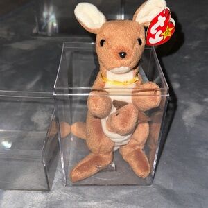 Ty Brown Kangaroo Stuffed Animal